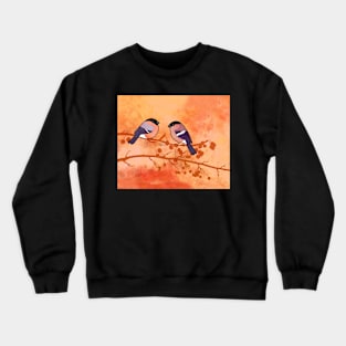 Bullfinch (Pyrrhula pyrrhula) Crewneck Sweatshirt